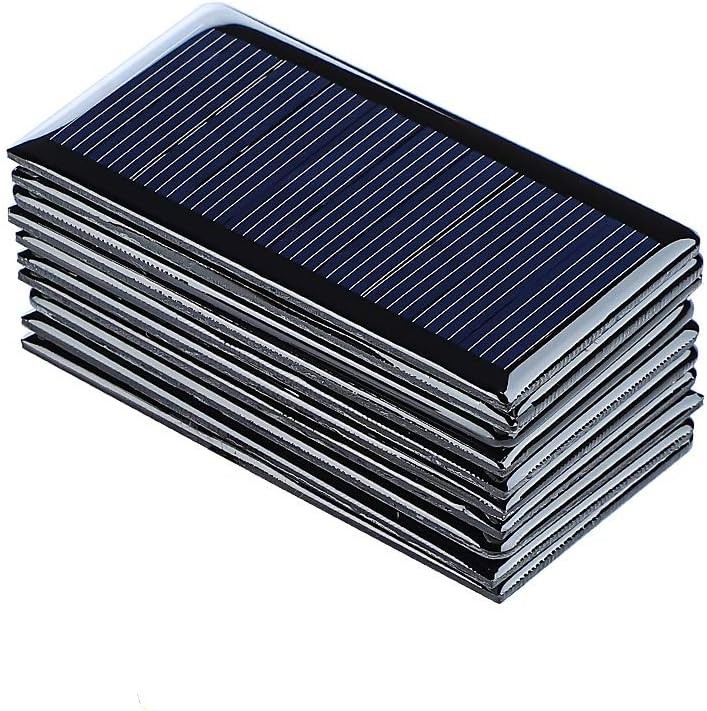 SUNYIMA 5V 60mA Epoxy Polycrystalline Solar Panel Cells for Battery Charger D…