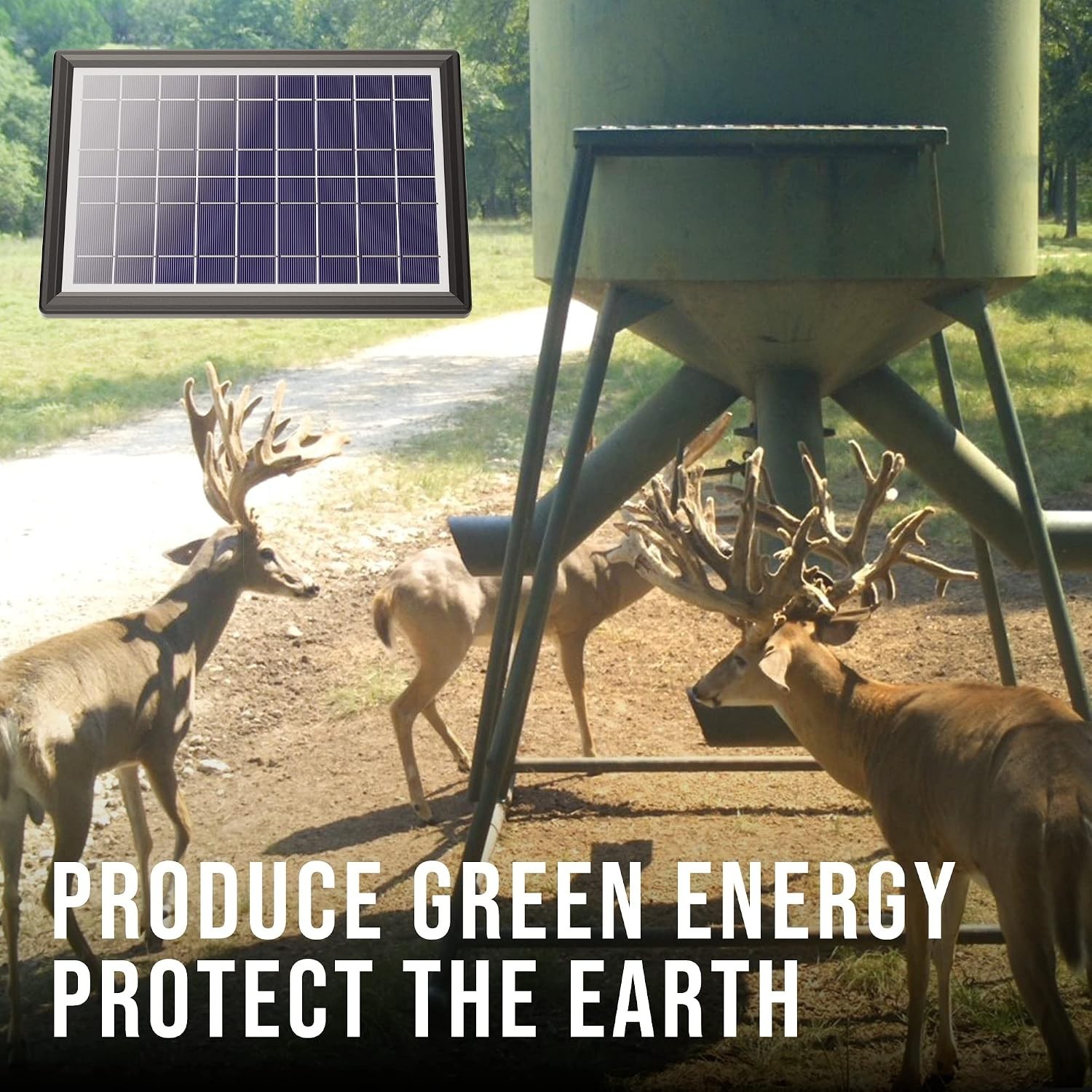 High Efficiency 6V Solar Charger – Deer Feeder & Gate Opener