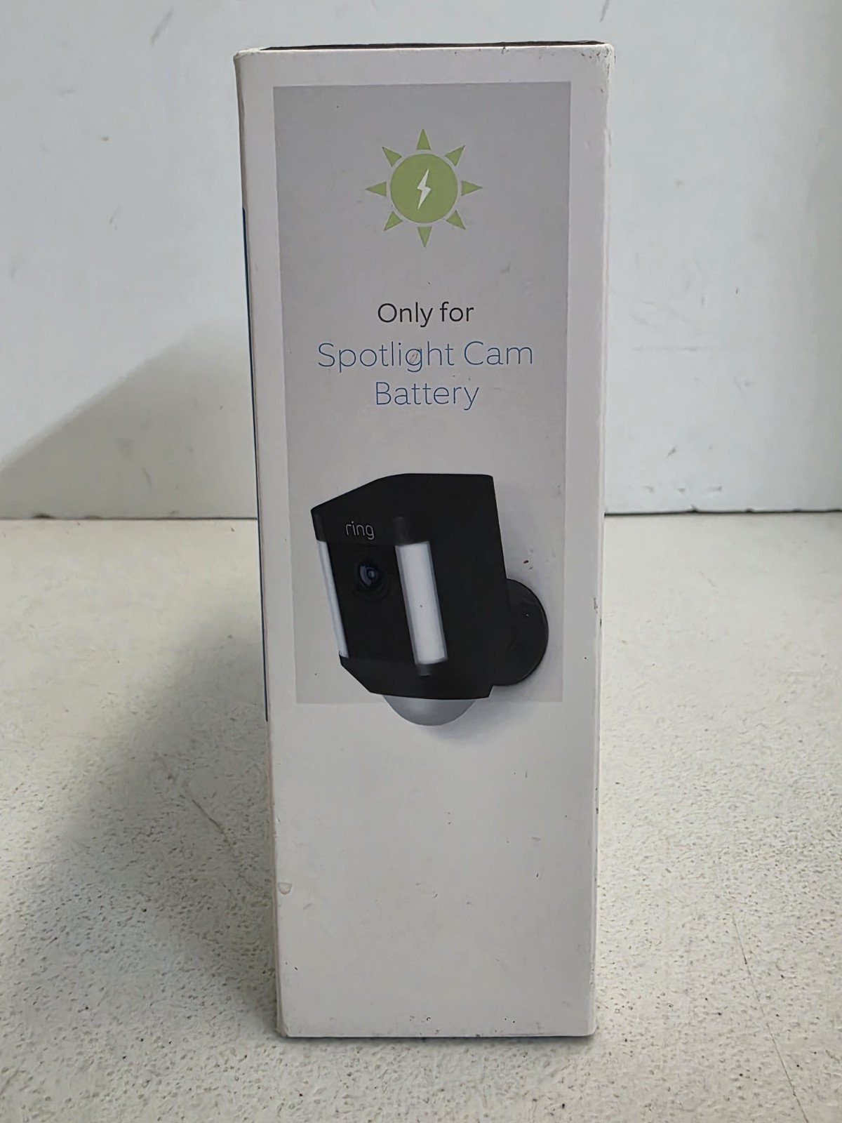 Ring Solar Panel Compatible with Spotlight Cam Battery & Stick Up Cam Battery BK