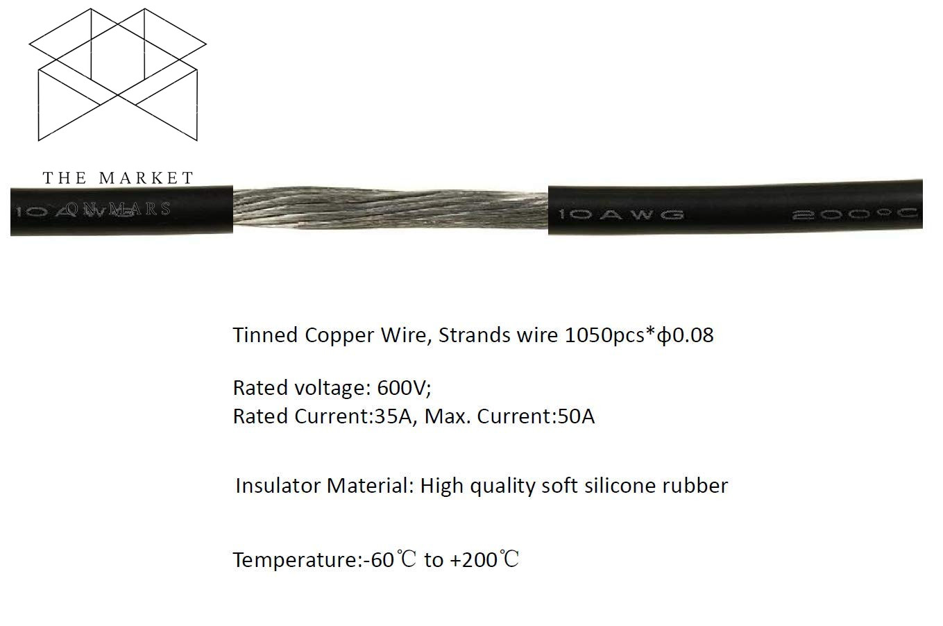 Solar Panel Connectors 10AWG Compatible with MC-4 Solar Connecter