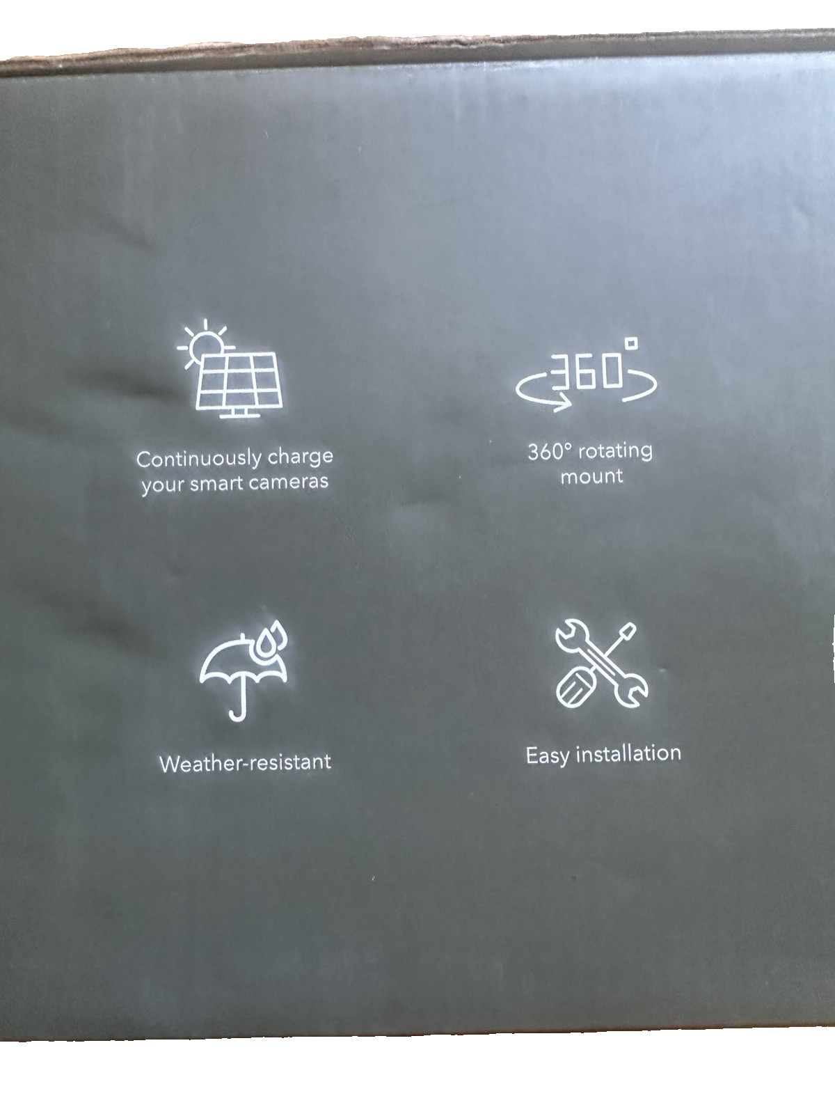 Wasserstein Ring Spotlight Cam/Ring Stick Up Cam Battery black Solar Panel 2-Pk