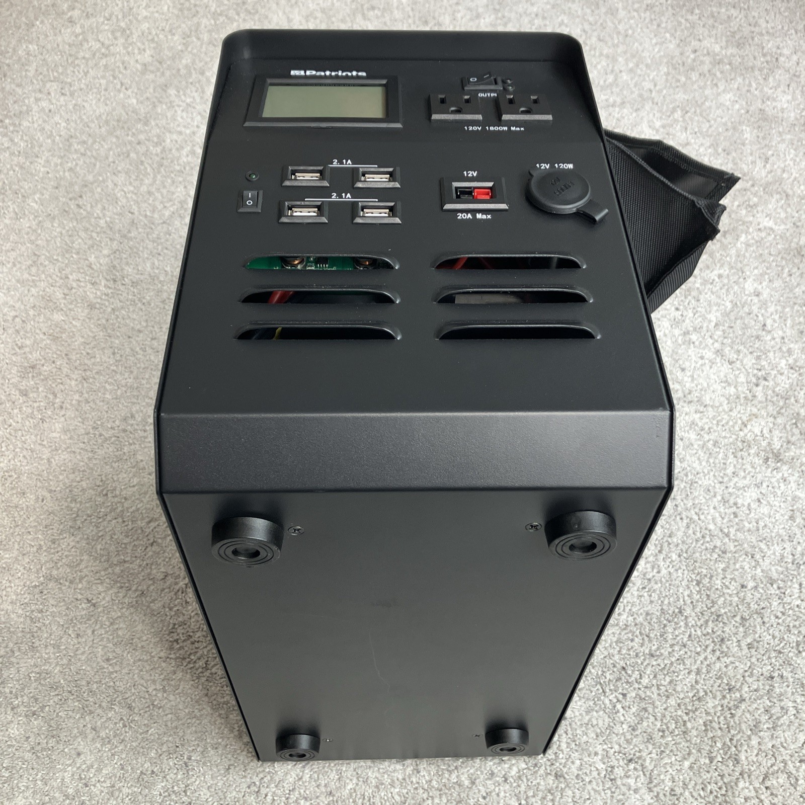 4Patriots Solar Generator 1800W – No Solar Panels