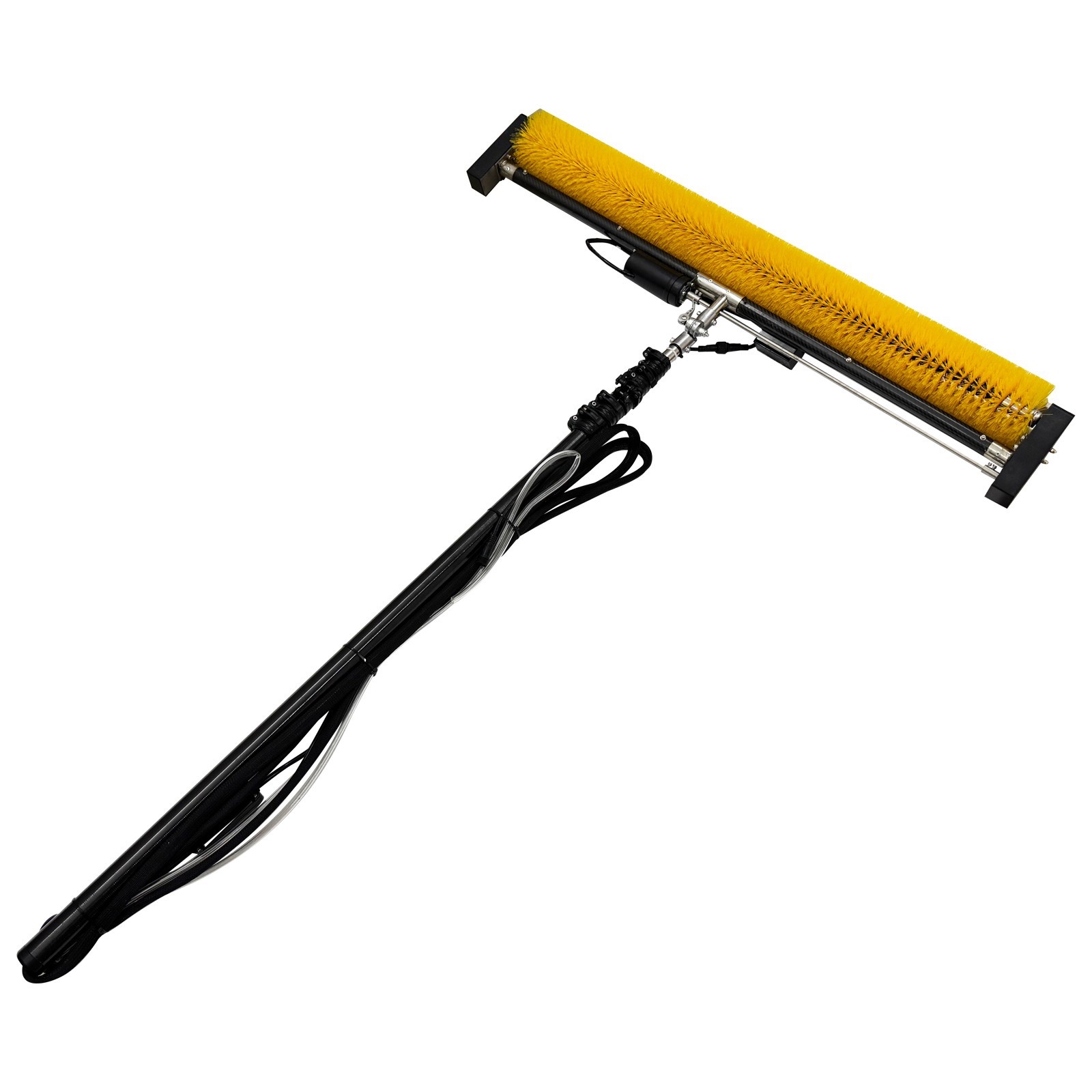 16.4ft/5 meters Electric Solar Panel Cleaner for Roof Mounted & PV Systems 110V