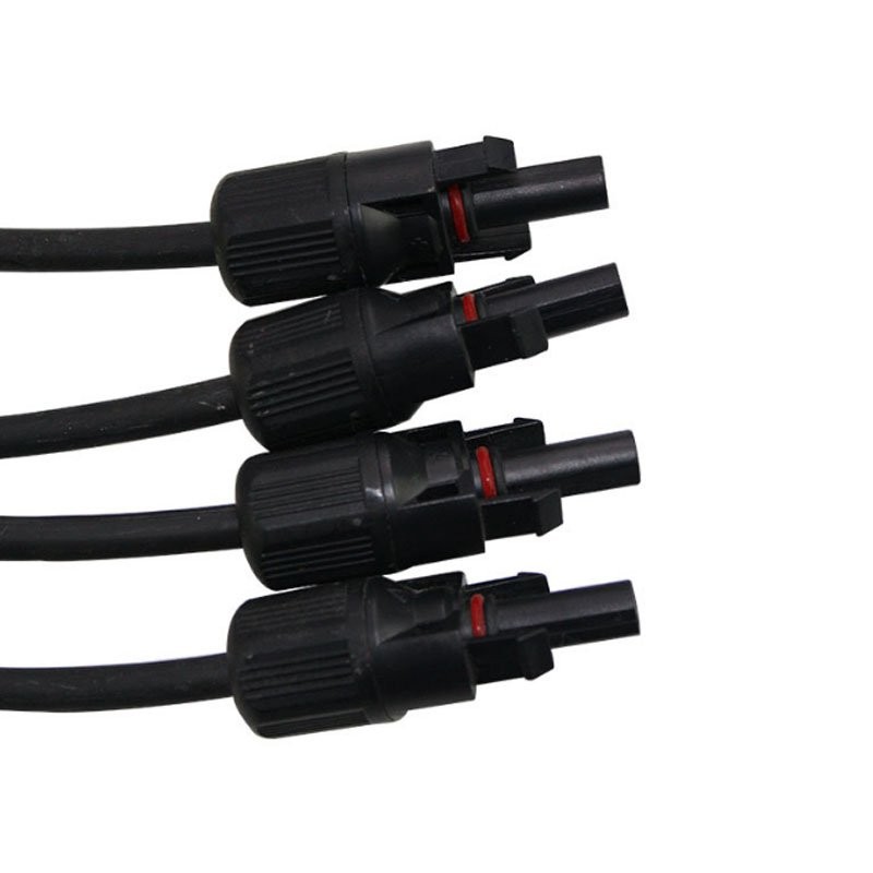 Solar Panel Connector Y Branch Cable Connection Adapter Waterproof Plug Kit M/F