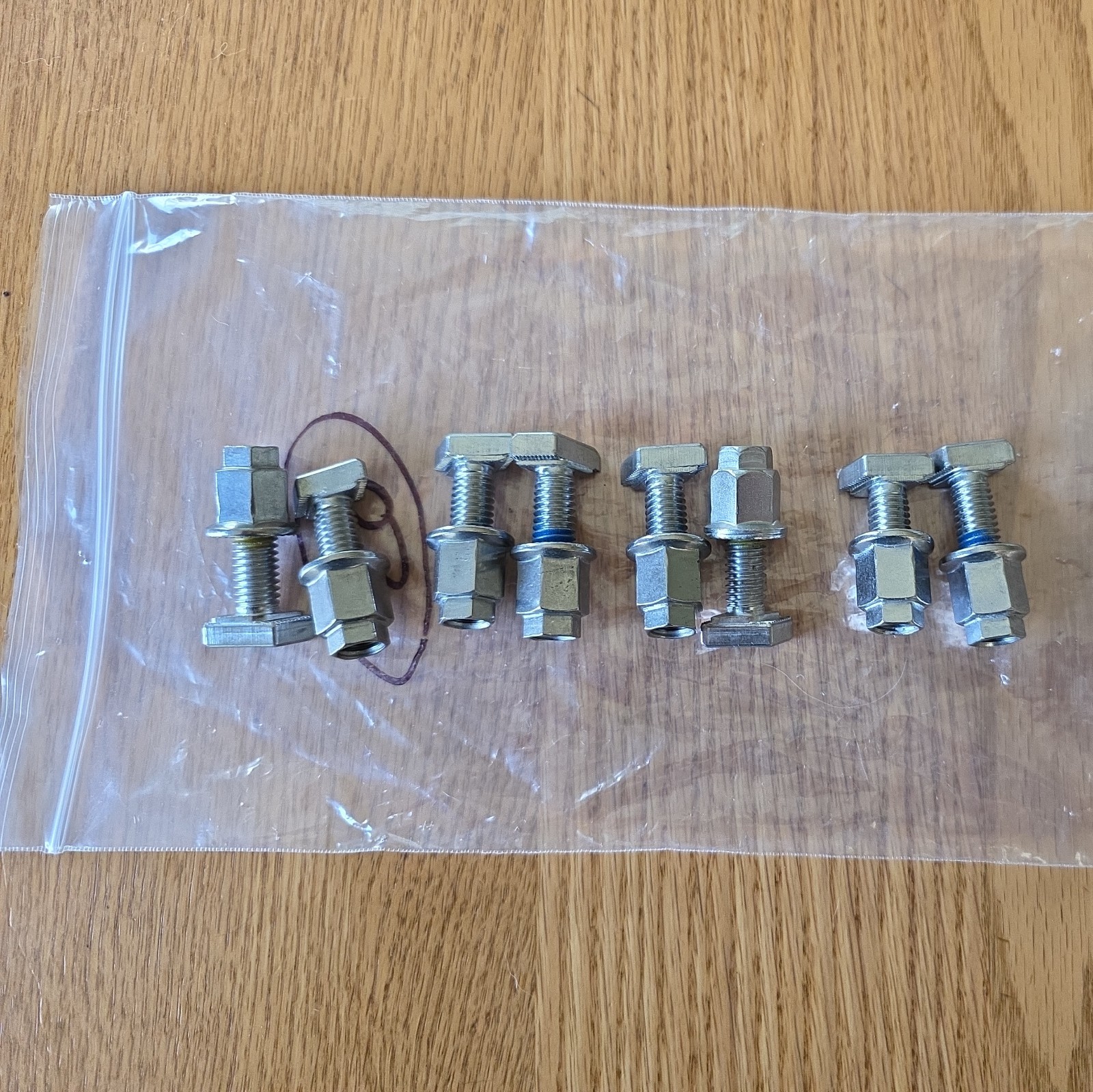 Set of (8) IronRidge T-Bolts (BHW-TB-02-A1)