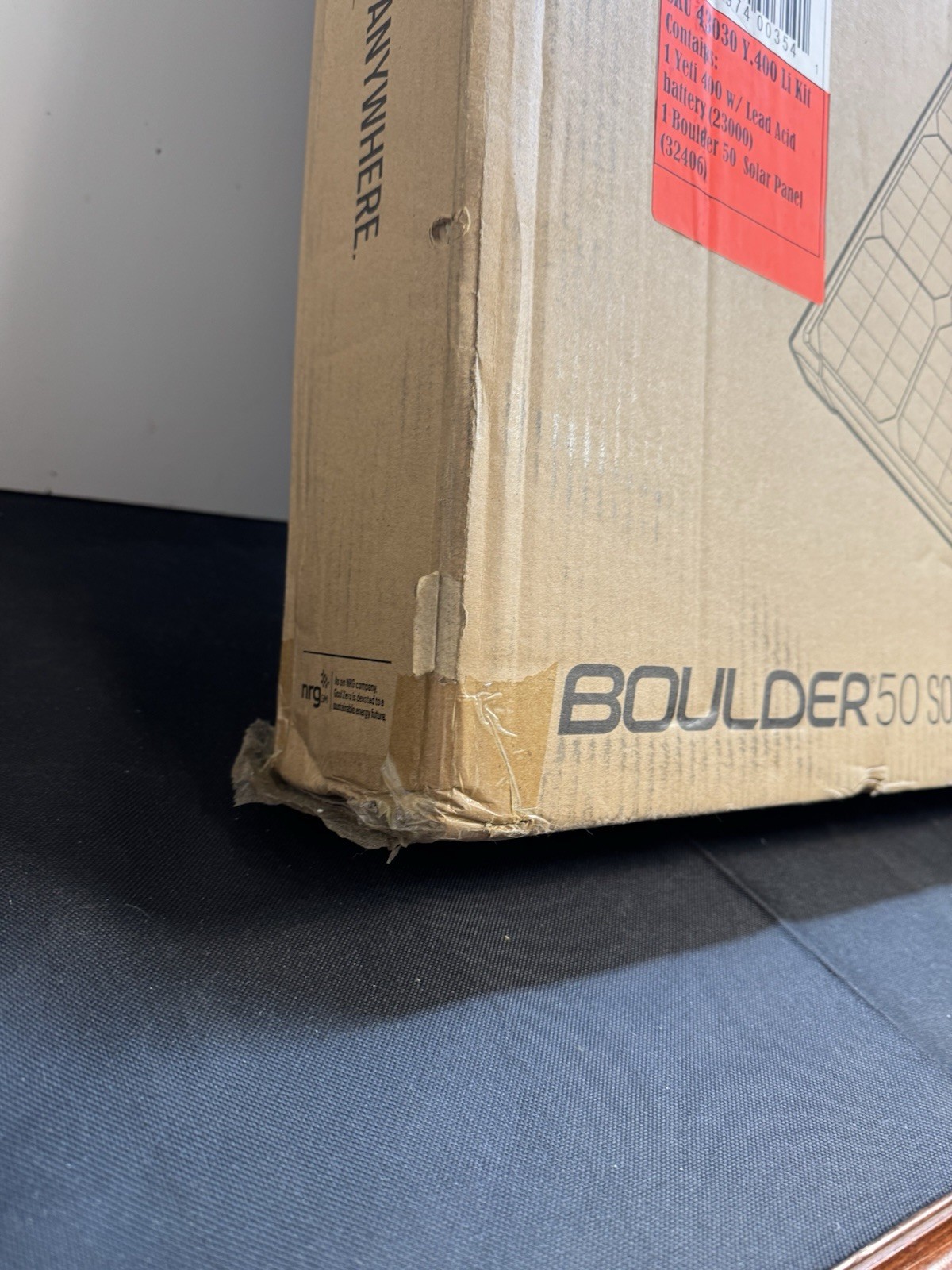 Goal Zero Boulder 50 Solar Panel Brand New 50 W