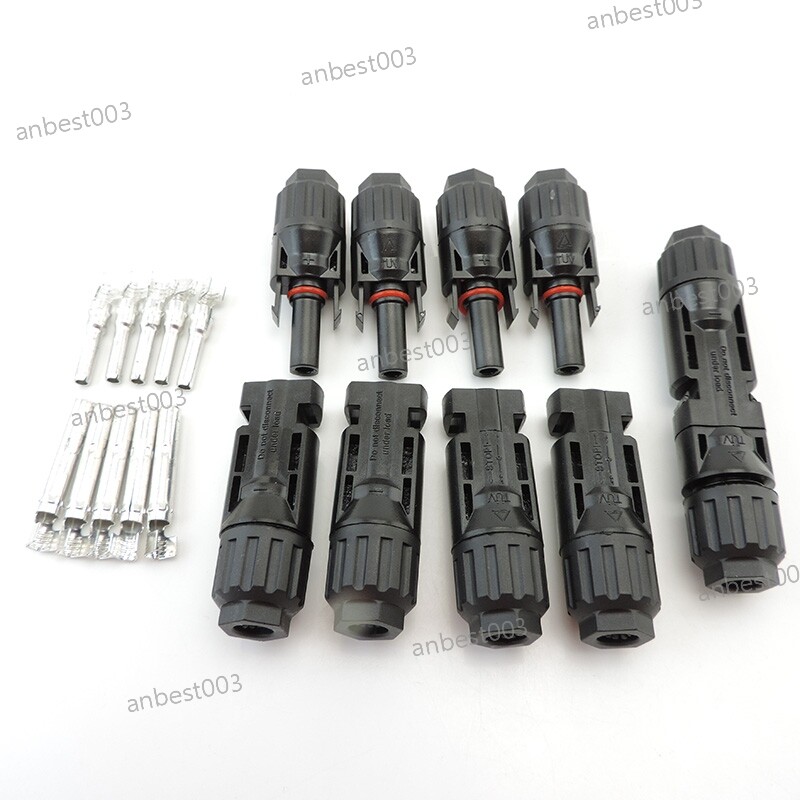 And Cable Solar Systems Plug for 30A Panels and power 1000V Connector female