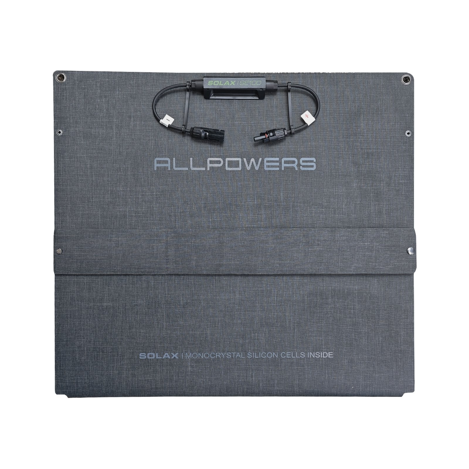 Foldable Solar Panel 100W, Portable Solar Panel Kit For Portable Power Station