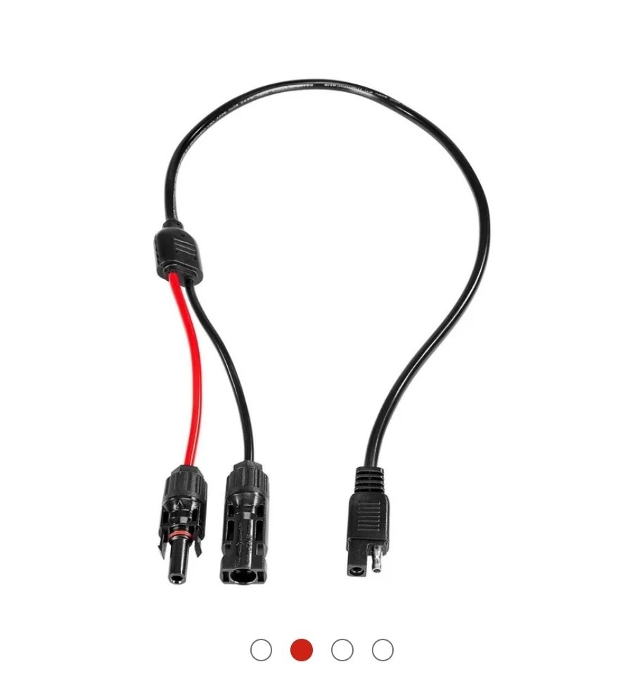 MC4 Connector Solar Panel Cable Kit, 3-Piece