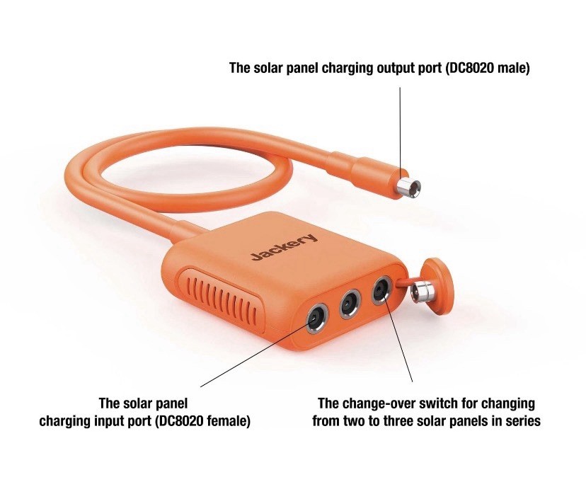Jackery Solar Series Connector for Explorer Portable Power Station and SolarS…