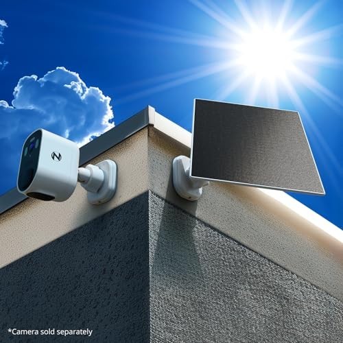 Solar Panel for Night Owl Battery Camera – Outdoor Security Power Supply
