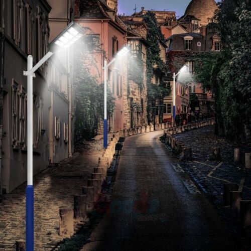Solar Street Light 1600W Super Bright Dusk to Dawn Pole Sensor+Radar+Remote