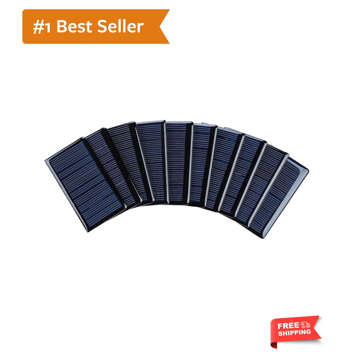 SUNYIMA 5V 60mA Epoxy Polycrystalline Solar Panel Cells for Battery Charger D…