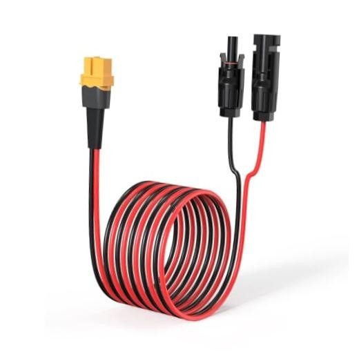 10AWG XT60 Solar Cable 2 10 25 35 50 75 100FT XT60 Extension Cable Solar 35FT