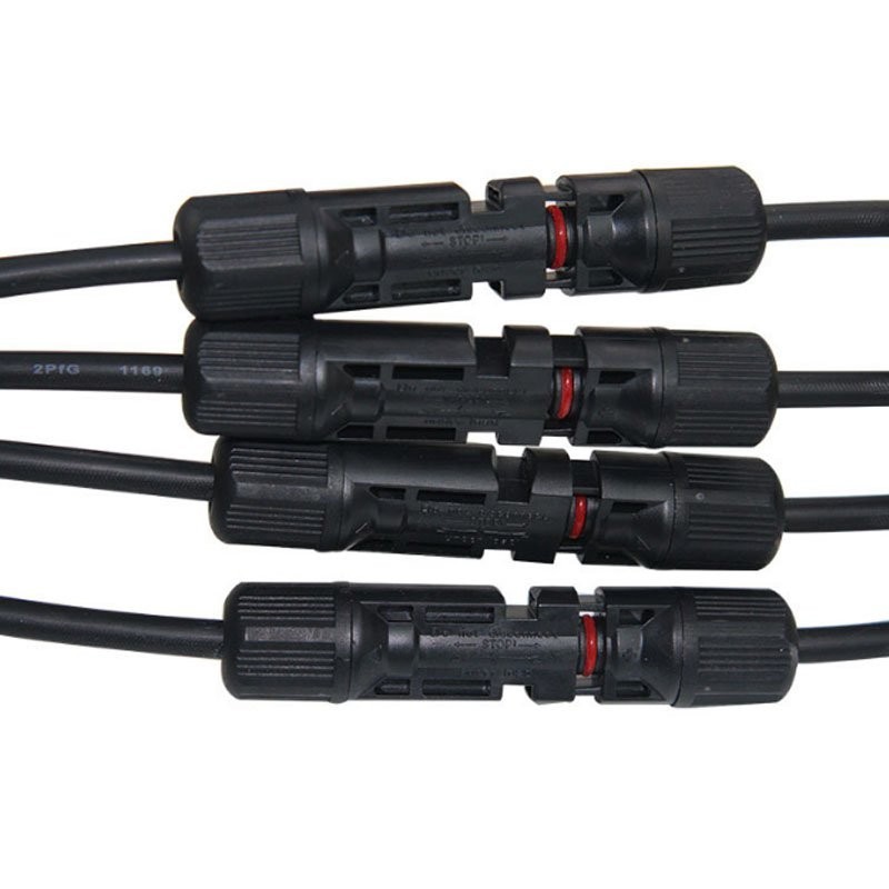 M/F Solar Panel Connector Y Branch Cable Connection Adapter Waterproof Plug Kit