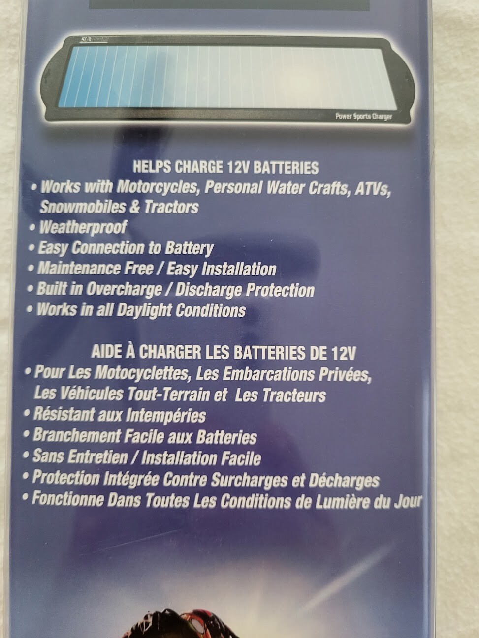 Sunforce 19-in x 5-in x 1-in 1-Watt Portable Solar Panel