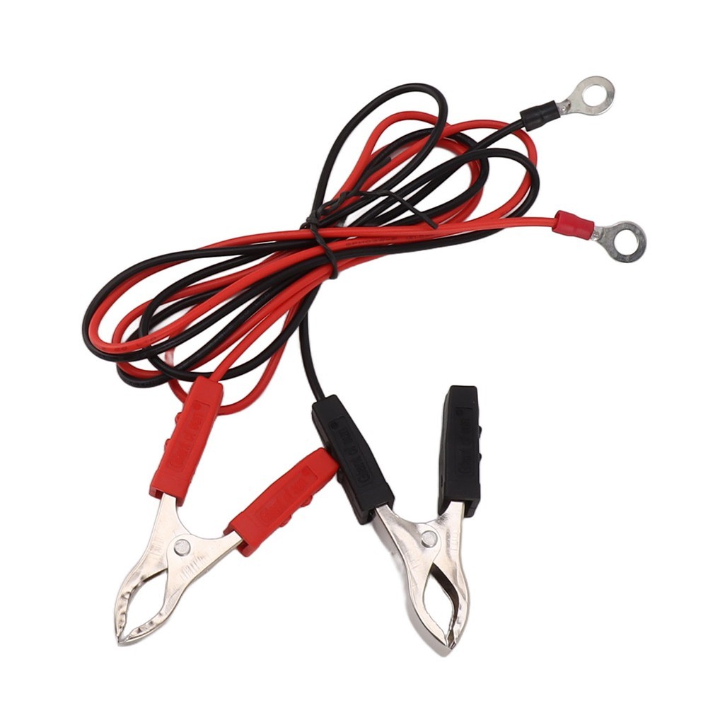 2 Piece Set of Electric Fence Wires with Strong For Alligator Clip Fasteners
