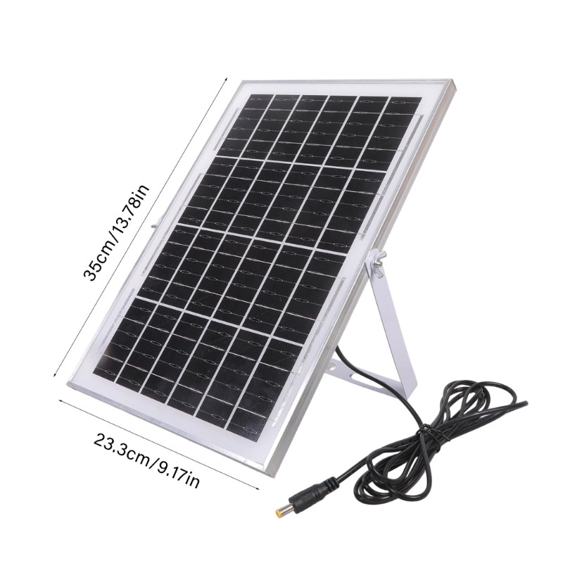 Renewable Energy Solar Panel 12V 12W IP66 for Outdoor Applications Green Living