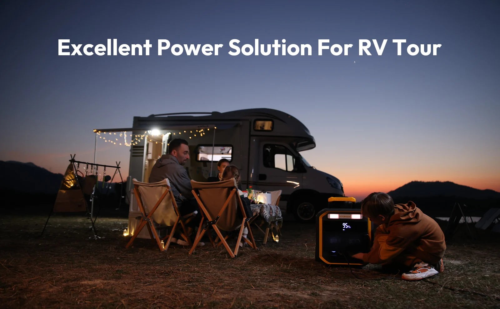 VTOMAN FlashSpeed Pro 3600 Portable Power Station, 3096Wh LFP Battery Solar