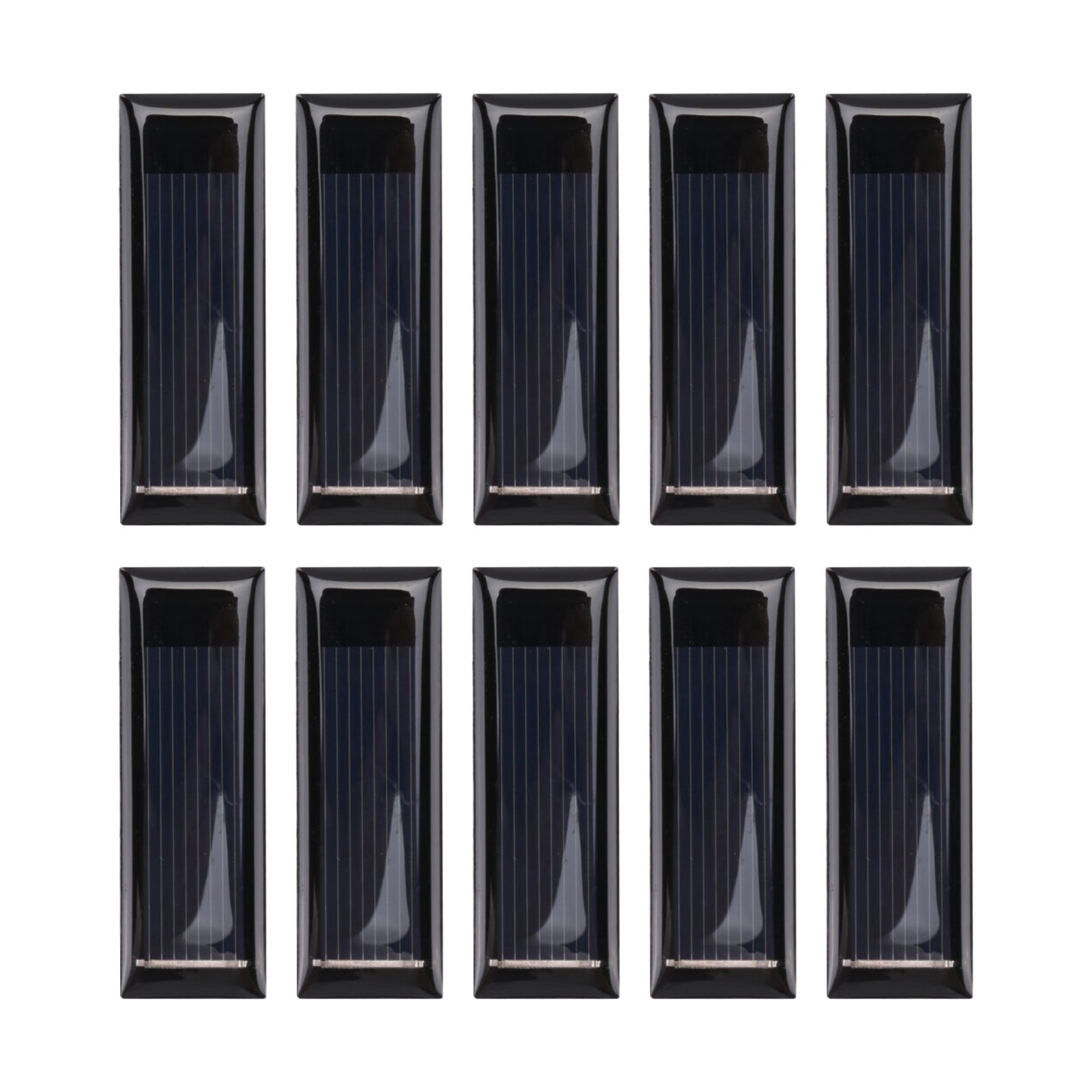 10Pcs Solar Panel 0.5V 100mA Solar Cells Photovoltaic panels Module Sun 9233