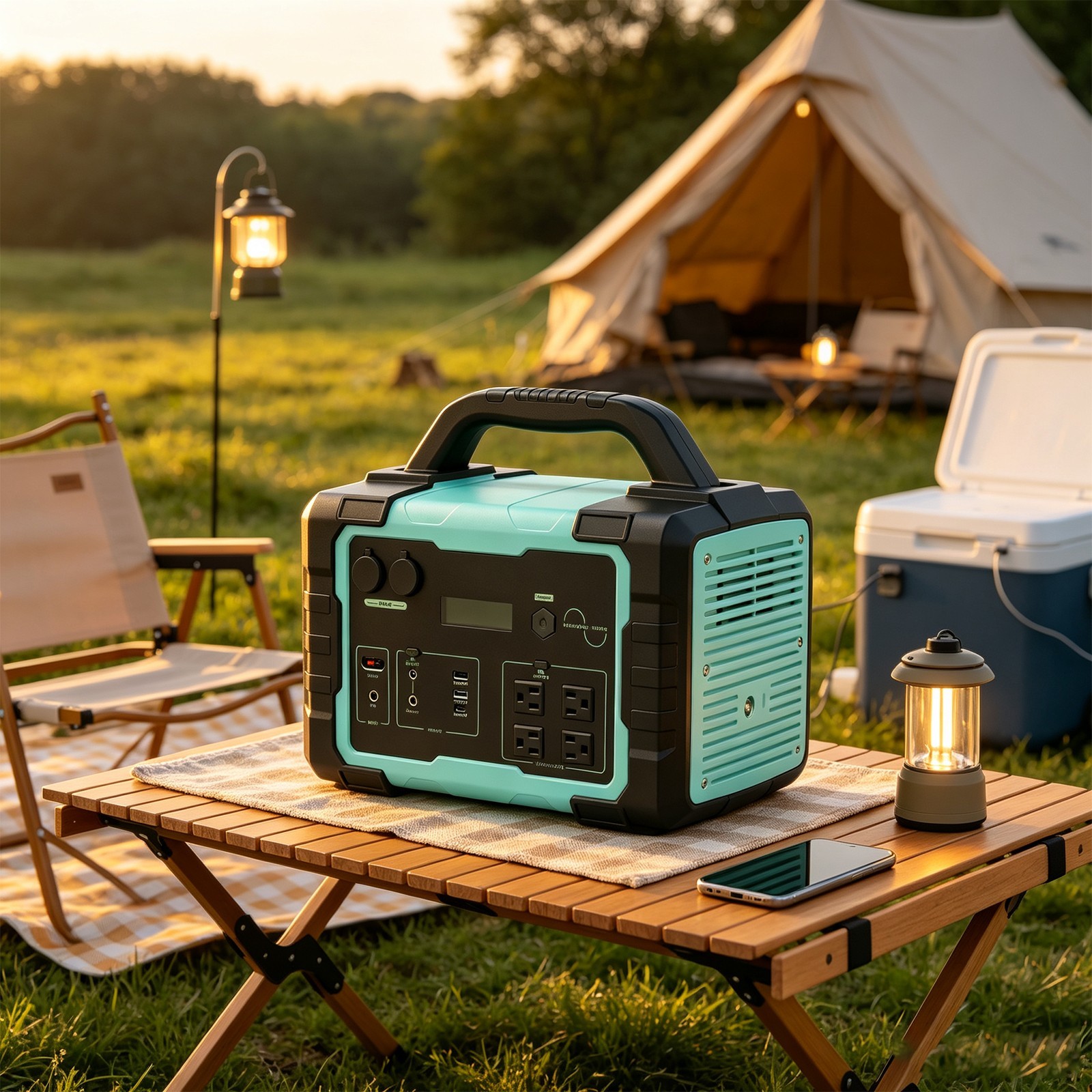 Portable Power Station 1000W Pure Sine Wave Off-Grid Solar Ready Power Bank
