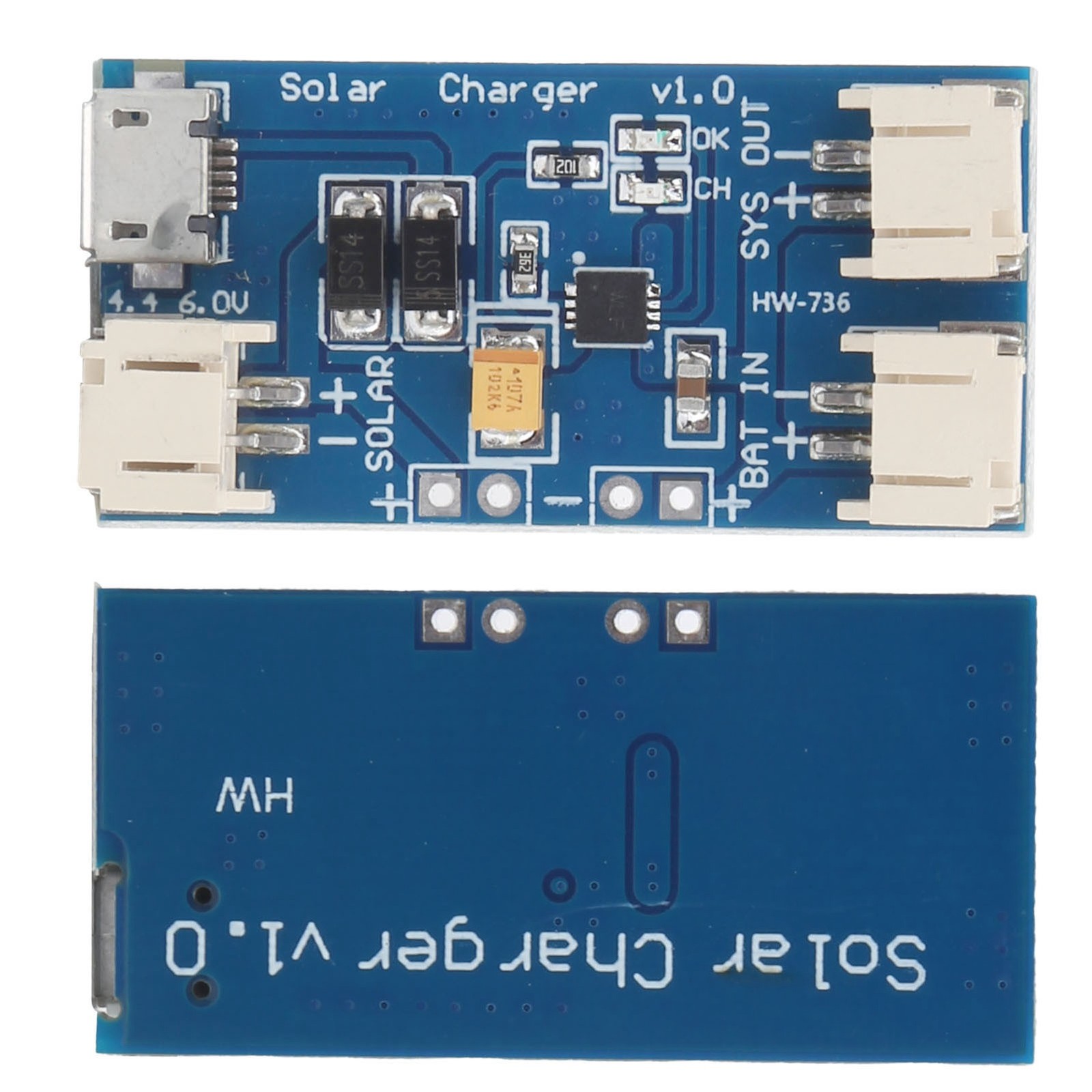 Mini Solar Charging Board Lithium Battery USB Charging Module CN3065 500mA New