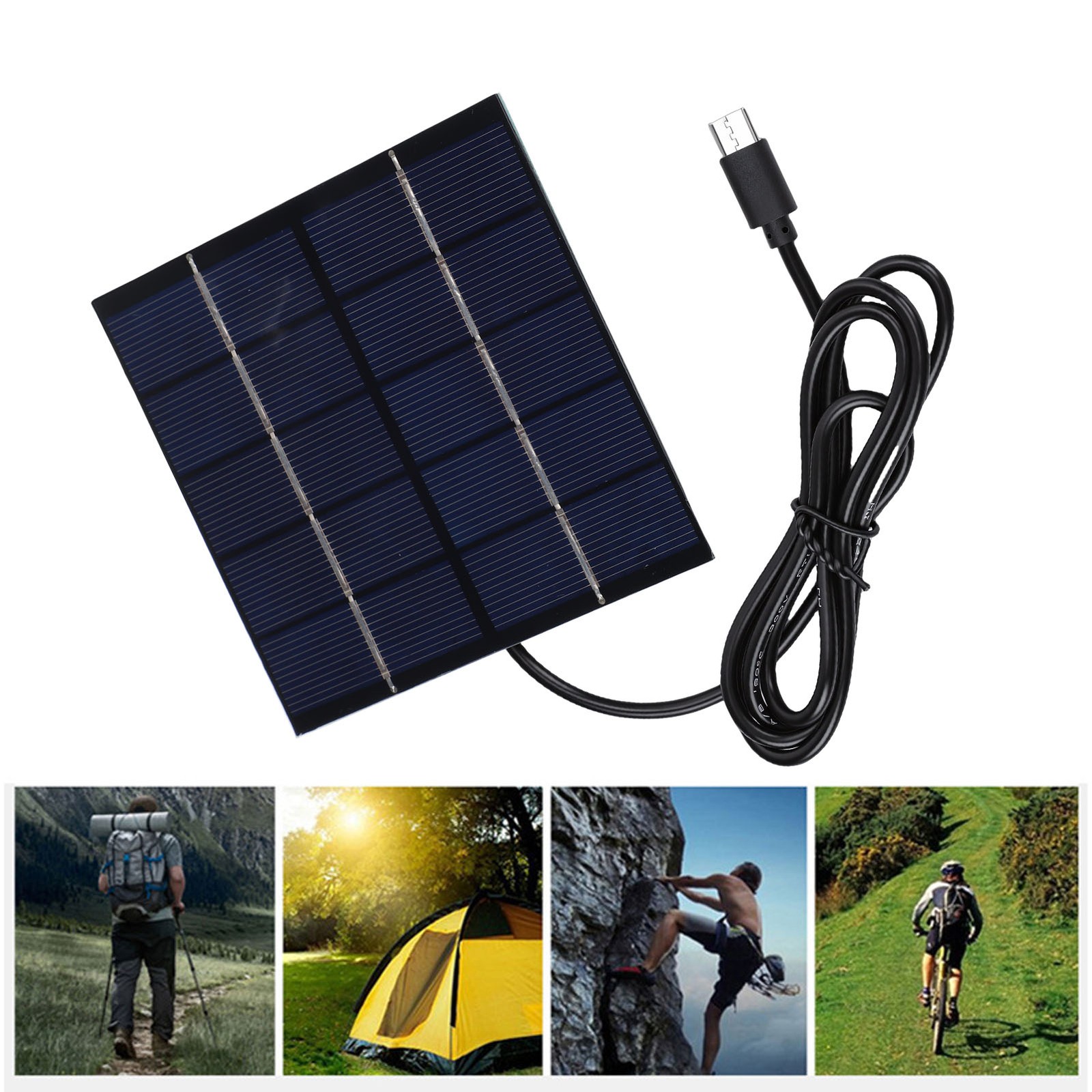 Portable Solar Charging Board 1.5W Power For Smartphones And Gadgets Popular