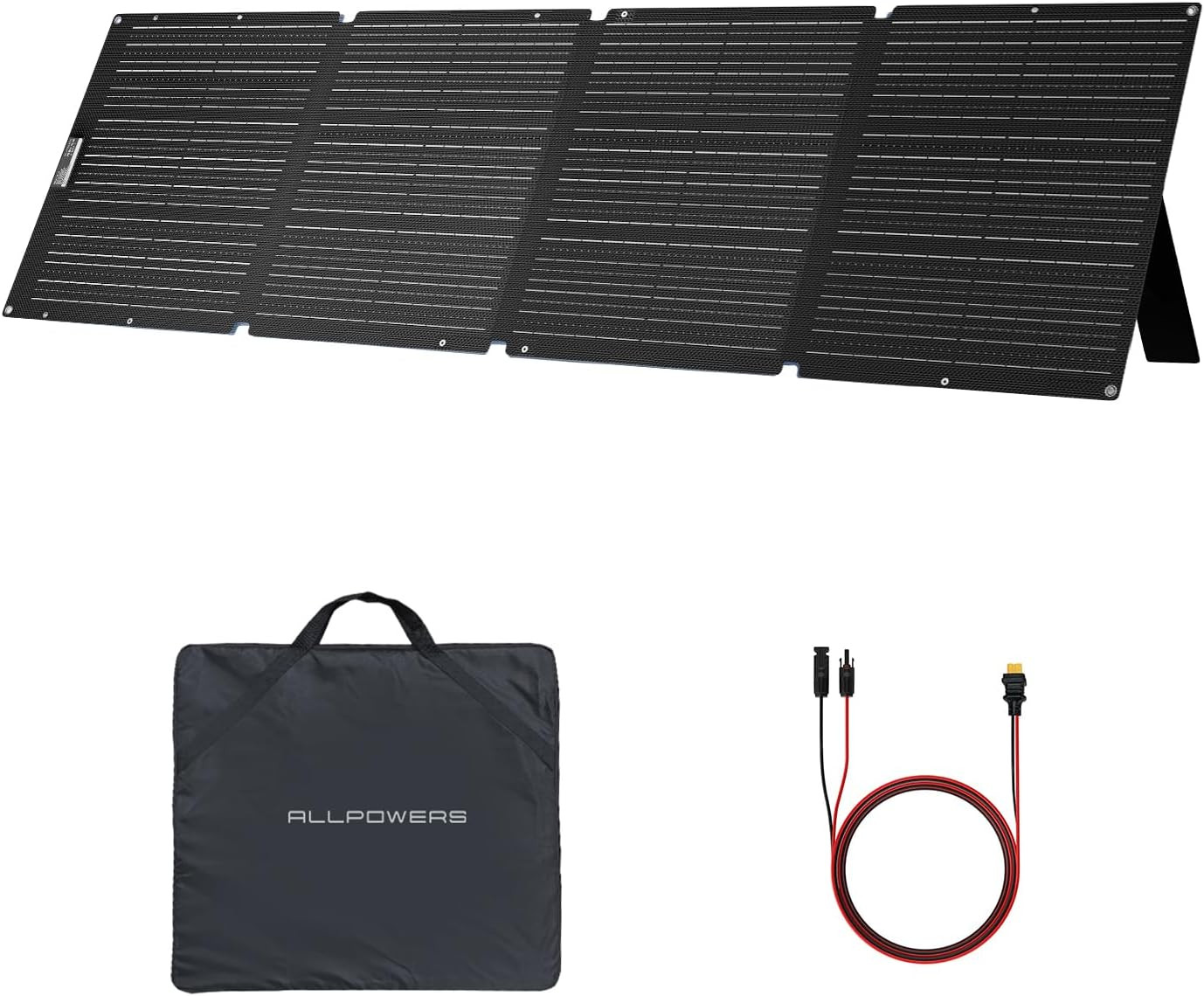 SOLAX SE200 200W Portable Folding Solar Panel,High-Efficiency 23%-25% Monocrysta