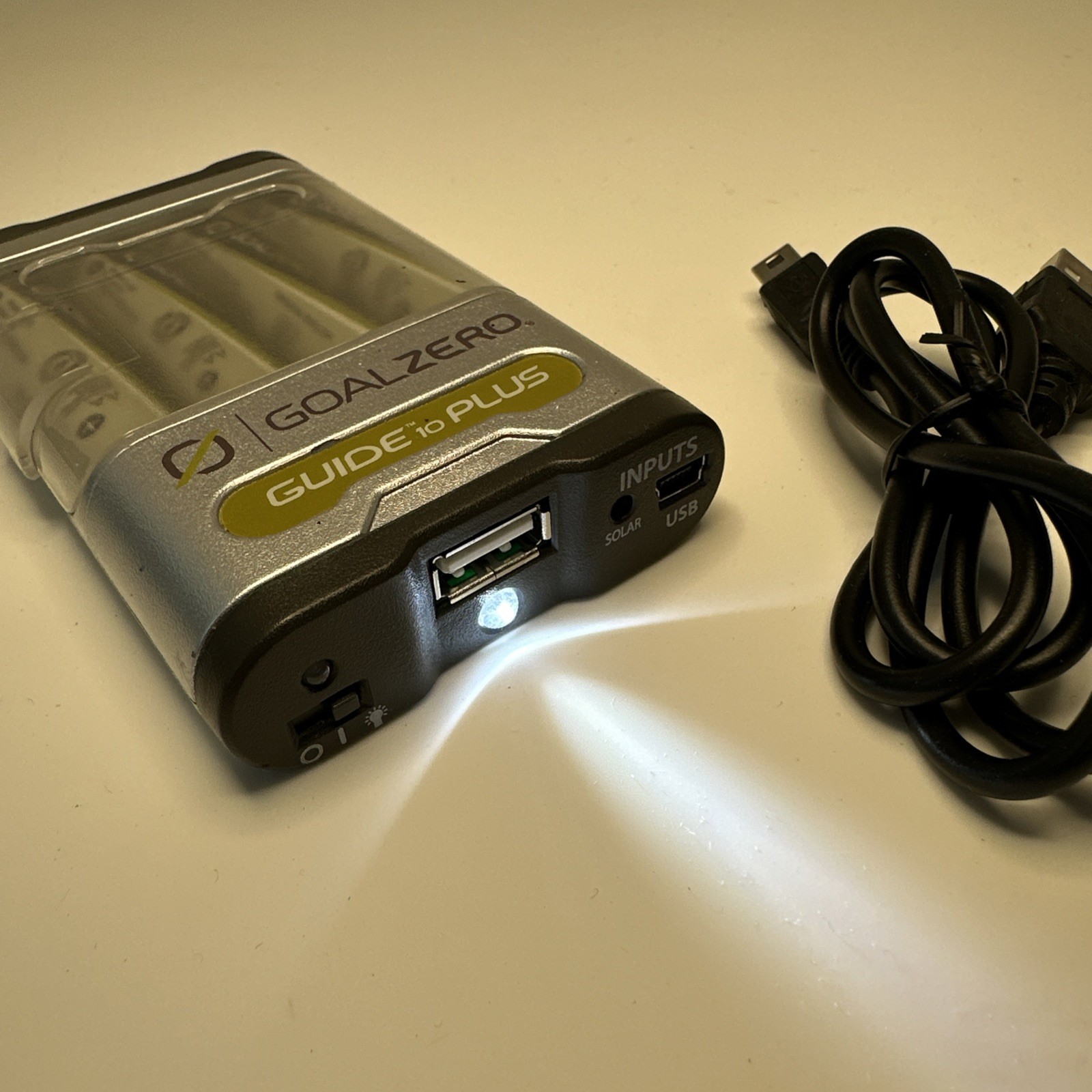Goal Zero Guide 10 Plus Charging