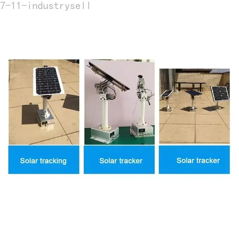 Solar Tracking and Monitoring Robot Heavy Load All Metal DC Dual Axis Pan Tilt