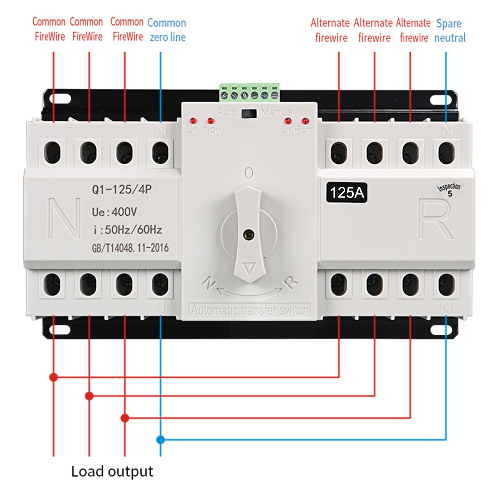 Mains Switch Power Switch Automatic Transfer Switch Millisecond Switching