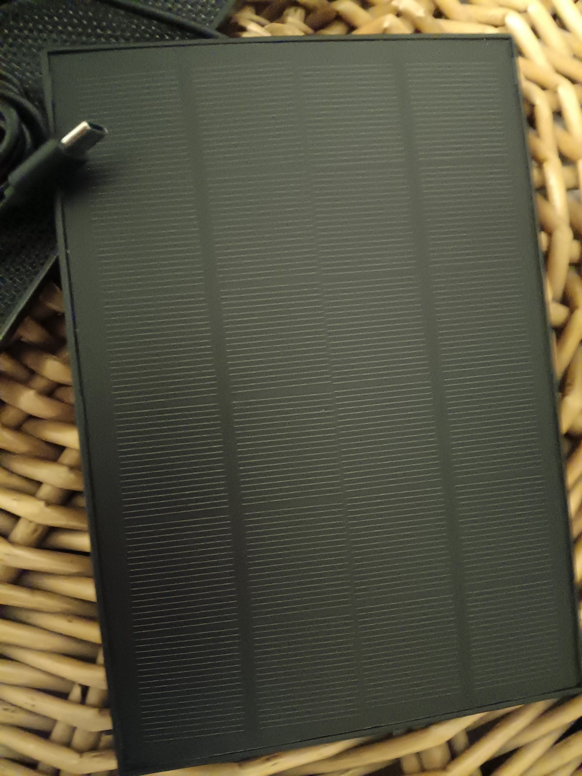 Type-C Solar Panels, Lot Of 2! 2 Panels for Outdoor Security Cameras!