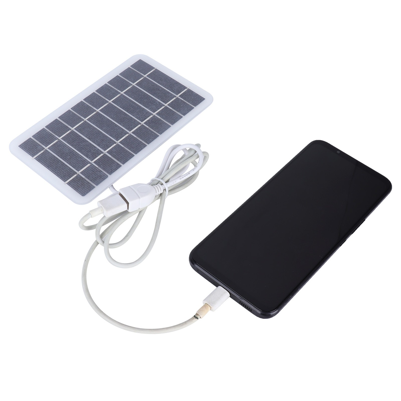 2W 5V Polycrystalline Silicon Solar Panel Outdoor Solar Battery Charger US