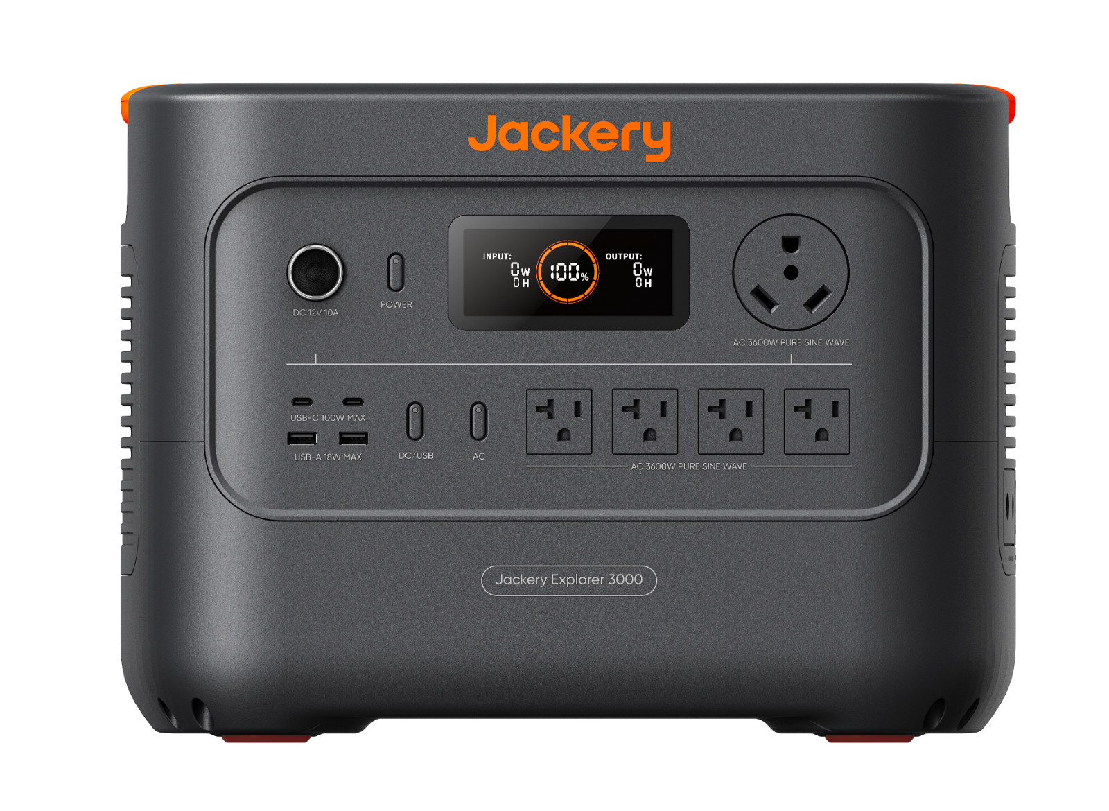 Jackery Explorer 3000 v2 Portable Power Station 3072Wh capacity and 3600W output