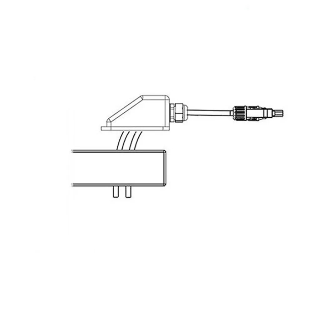 Single Wire Entry Gland Box Solar Panel Roof Wire Entry Gland Box Cable Motorhom