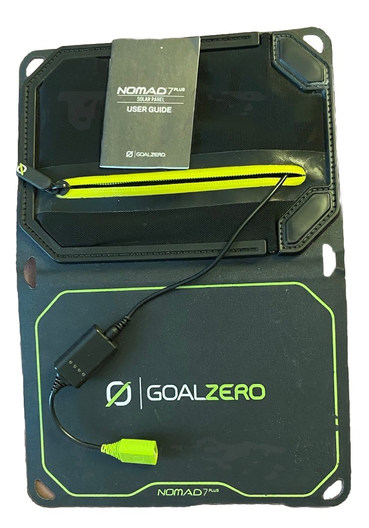 Goal Zero Nomad 7 Plus Portable Solar Panel, Charging Station Hiking,Camping