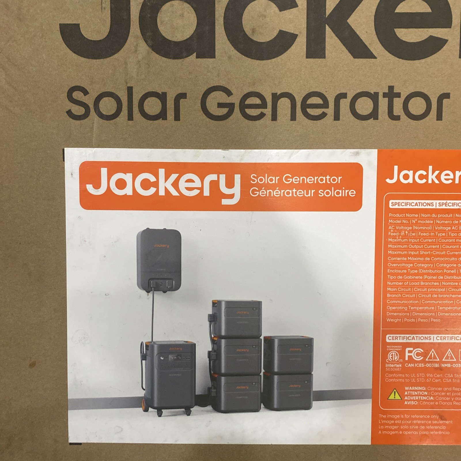 Jackery Smart Transfer Switch STS 120V/240V~ 60Hz