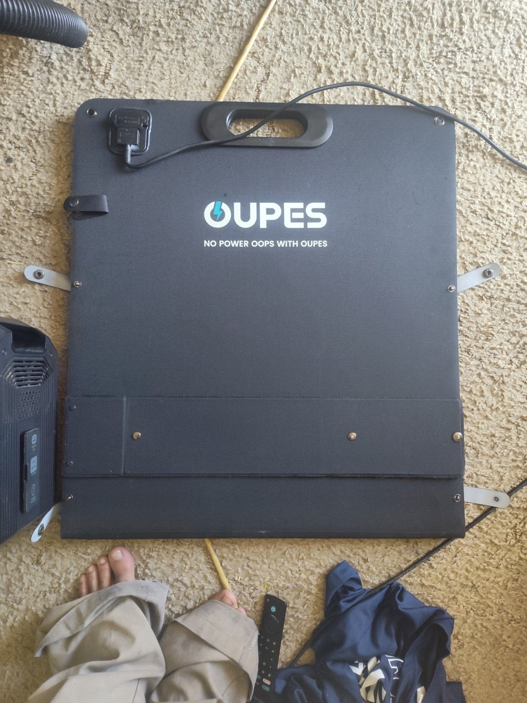 OUPES 2048Wh Mega 2 Power Station 2500W Solar Generator +2*240W Solar Panel Lot