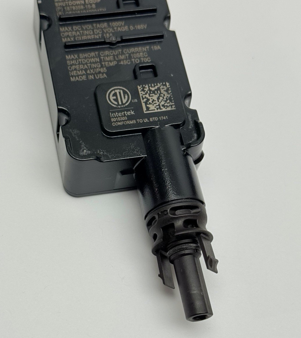 MCI-2 PV RAPID CIRCUIT INTERRUPTER SHUTDOWN, 1879359-15-B, FITS TESLA, 1000V