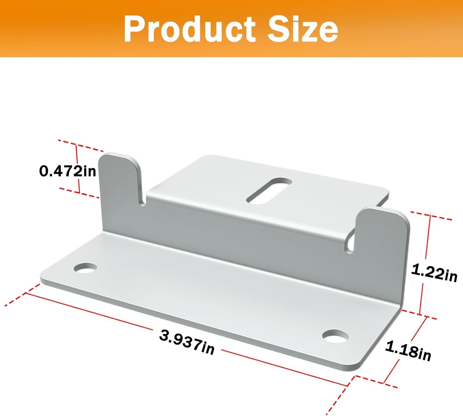 Solar Panel Mounting Z Brackets 16PCS Lightweight Aluminum Hardware