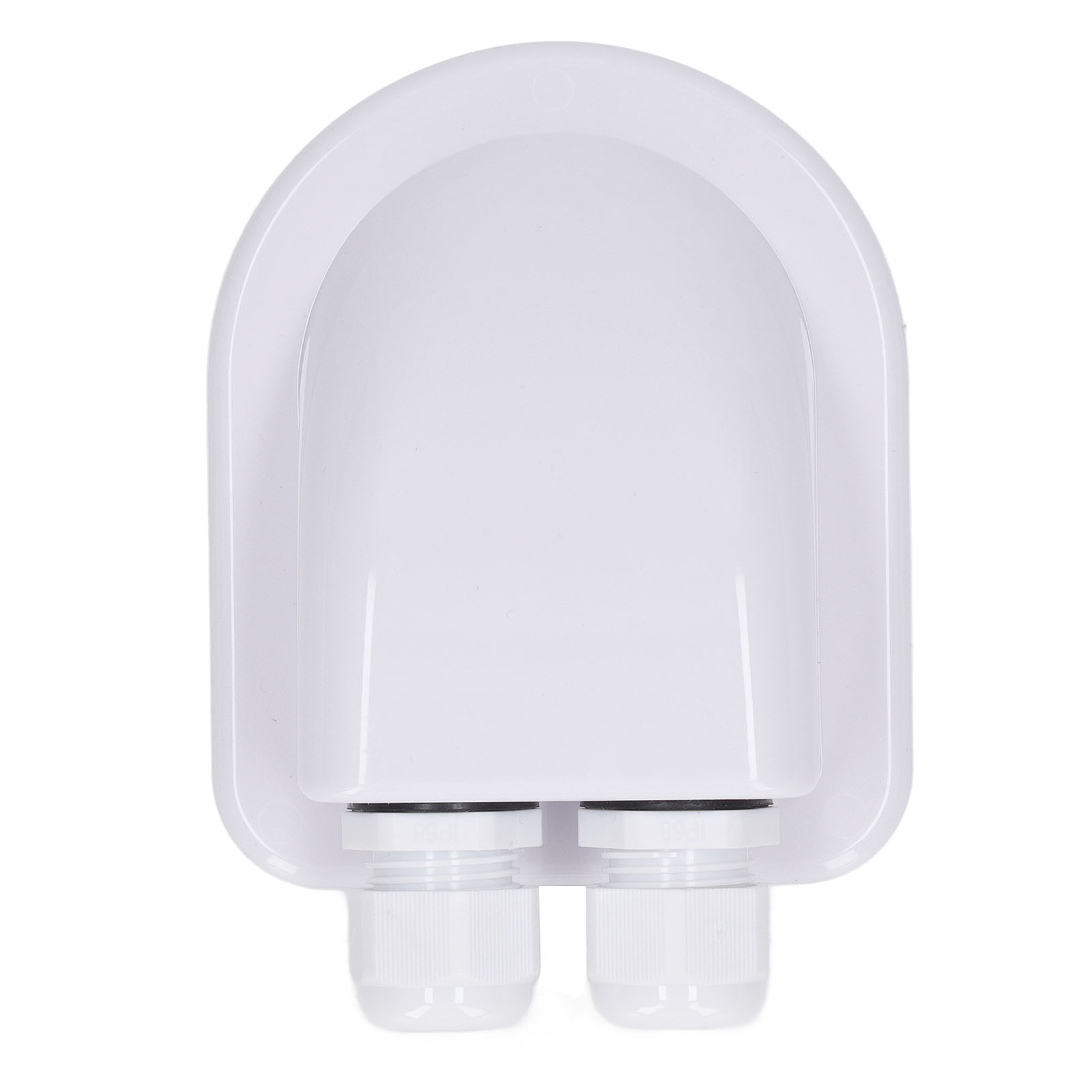 (White)Cable Junction Box Solar Entry Housing UV Resistance Wide Application
