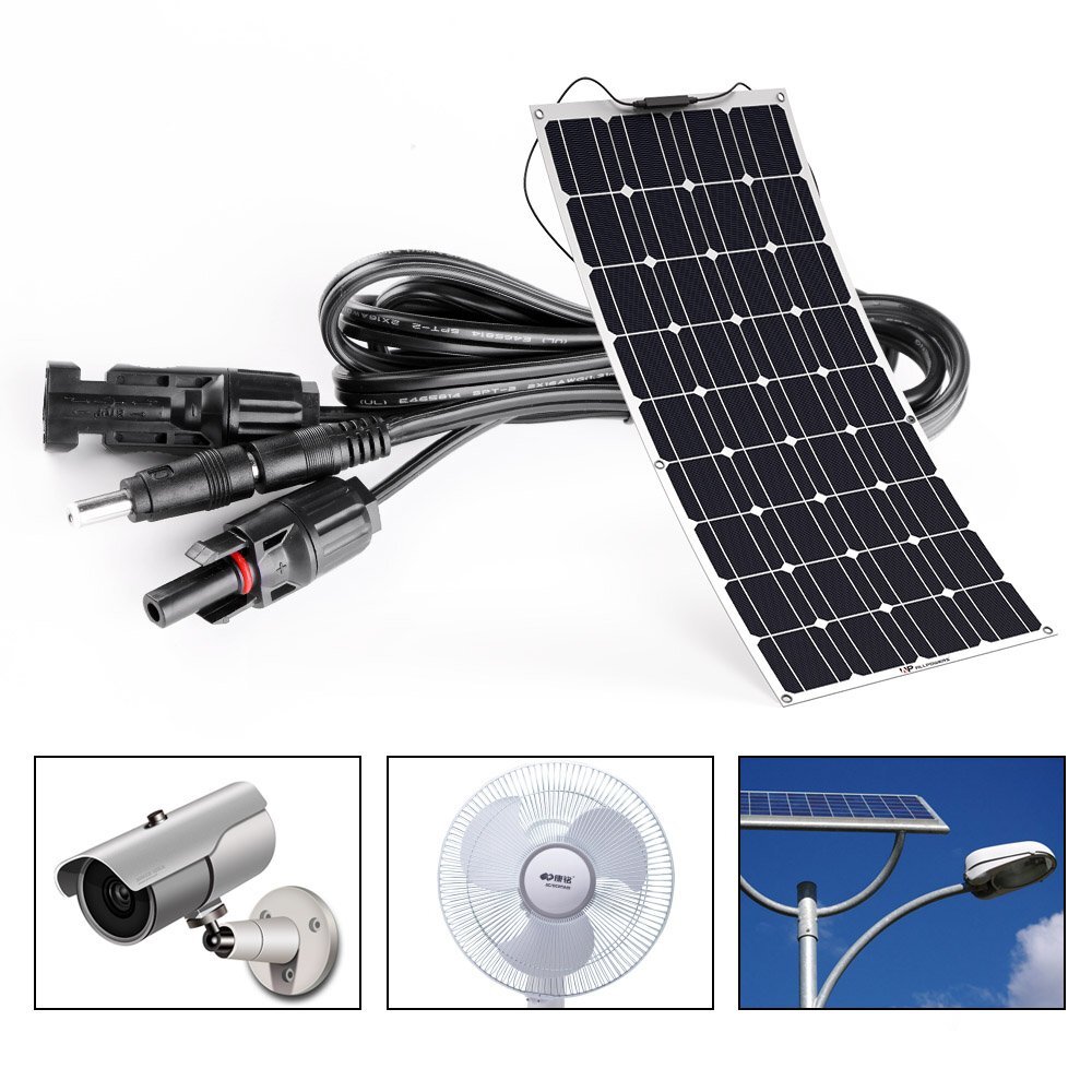 ALLPOWERS Solar Panel Connector to DC 8mm Adapter Cable Perfectly Solar Connecto