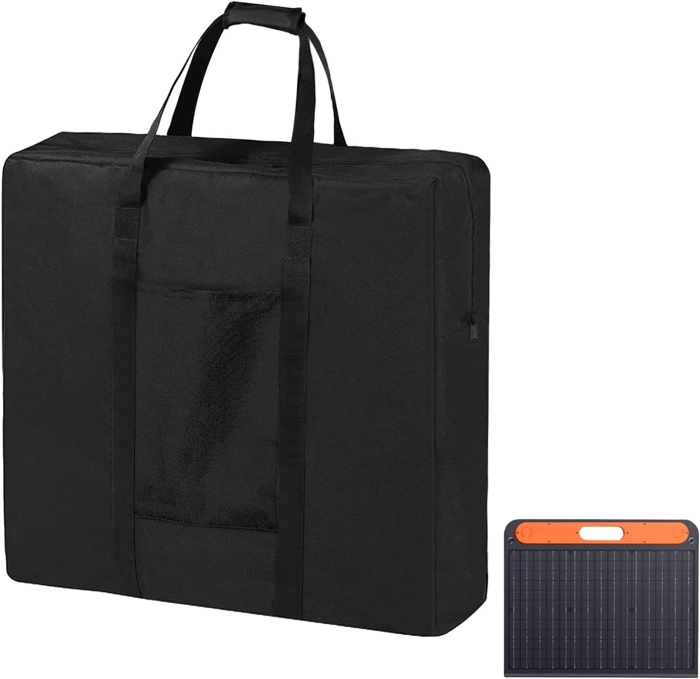 Durable Dustproof Solar Panel Carry Case – 600D Oxford Fabric, Black 21.7”