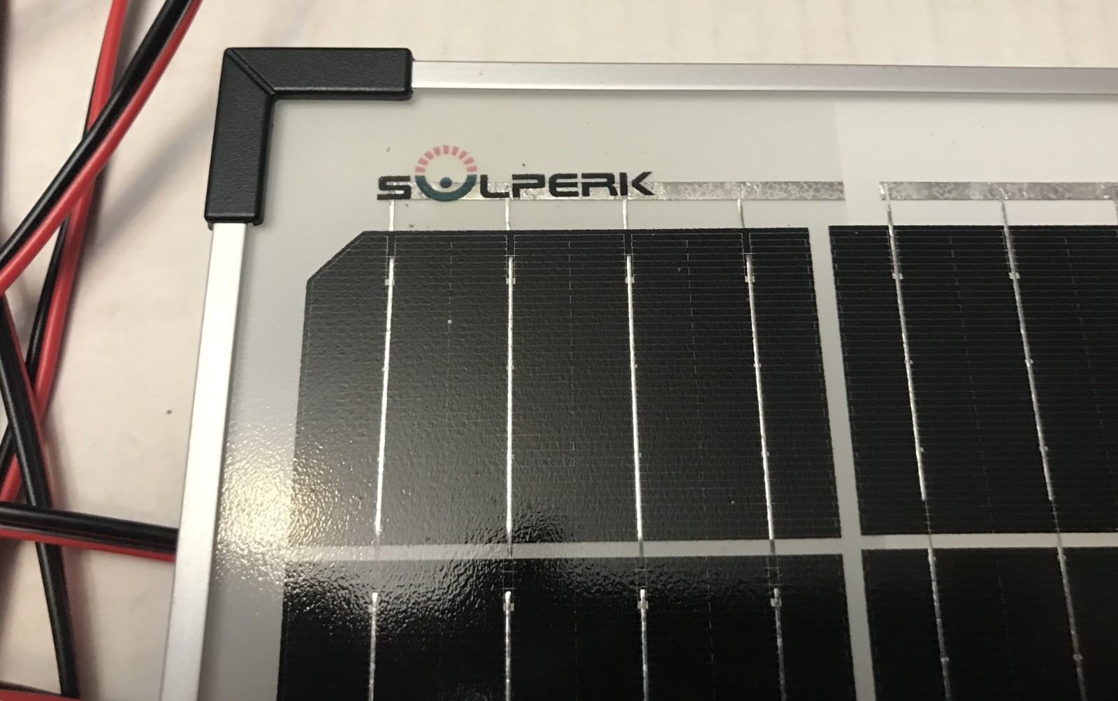 SOLPERK 25W 12V Solar Battery Charger, Waterpoof Solar Panel Kit