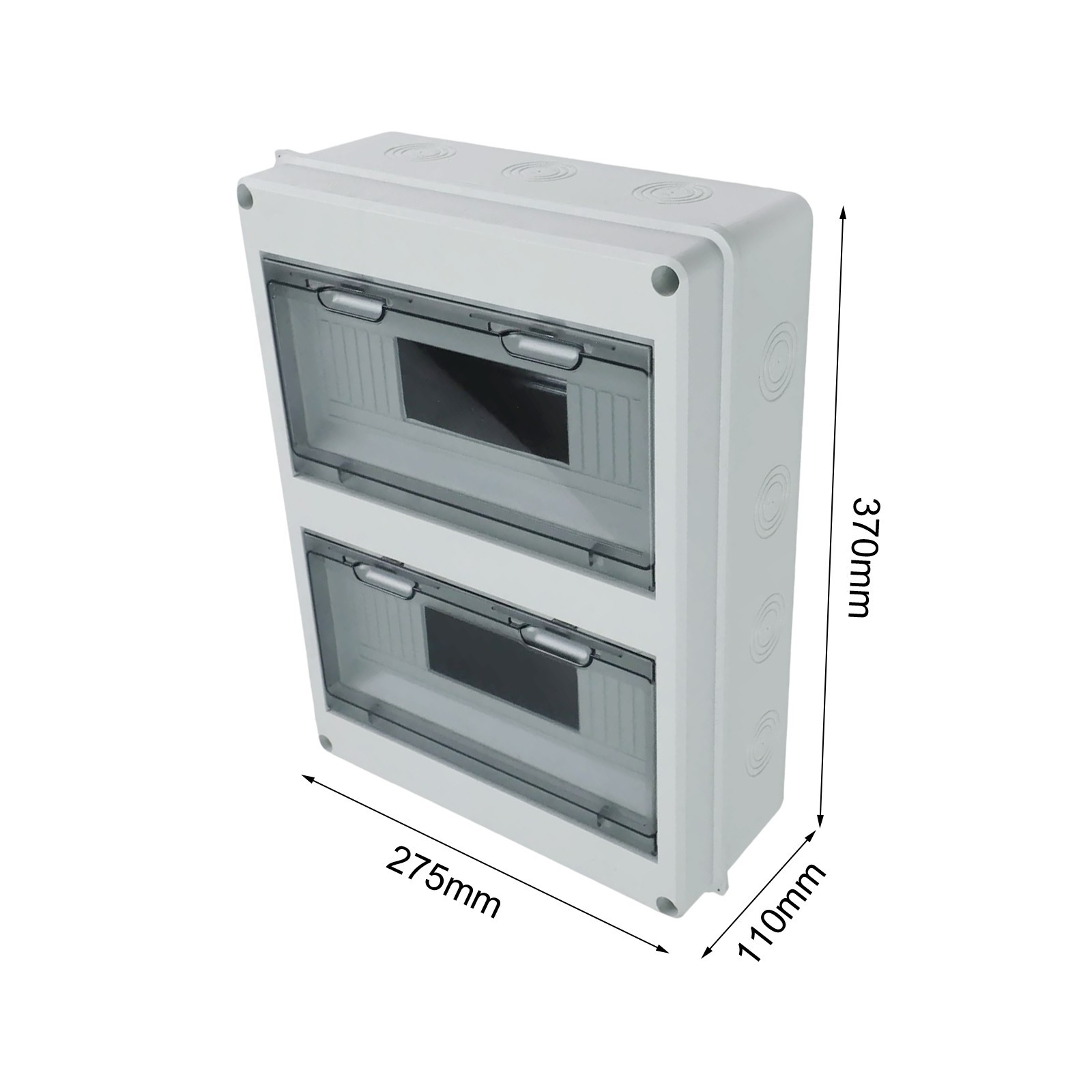 Dustproof and Rainproof ABS Plastic Distribution Box Designed for Applications