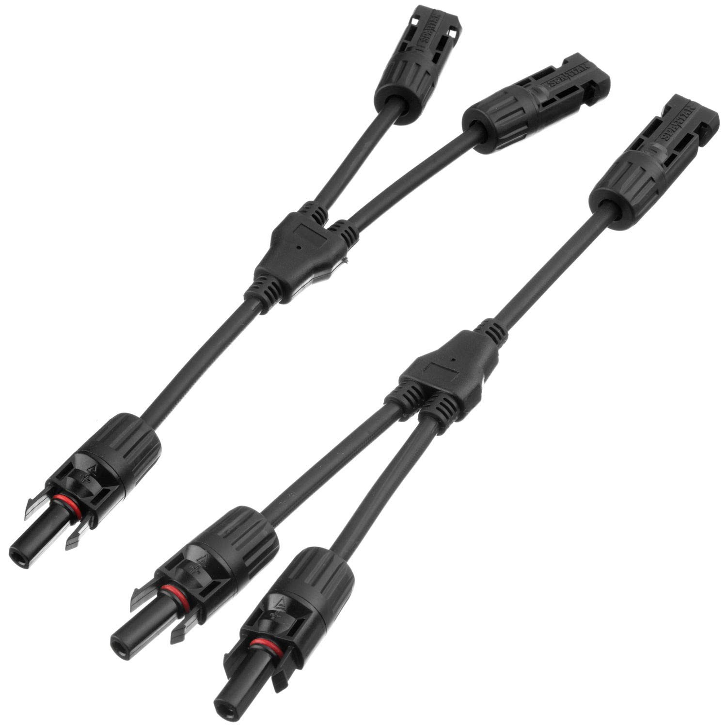 Y Branch 2 to 1 Connector Parallel Solar Panel Cable Connectors MFF + MMF