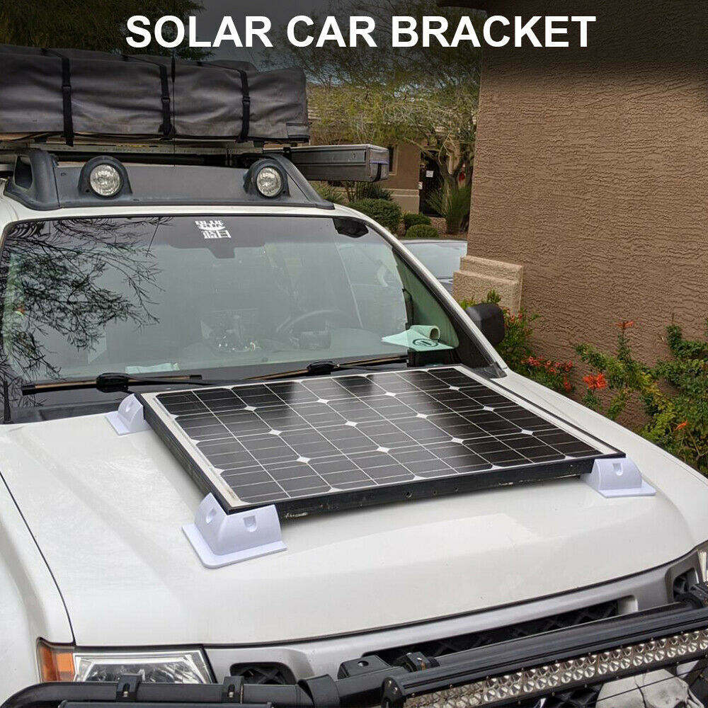 5/7Pcs Solar Panel ABS Mounting Corner Bracket Without Drilling For Caravans FS