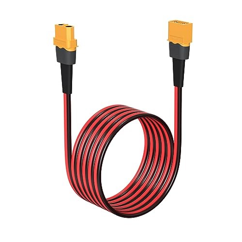10AWG XT60 Extension Cable 2 6 10 20 35 50 75 10FT