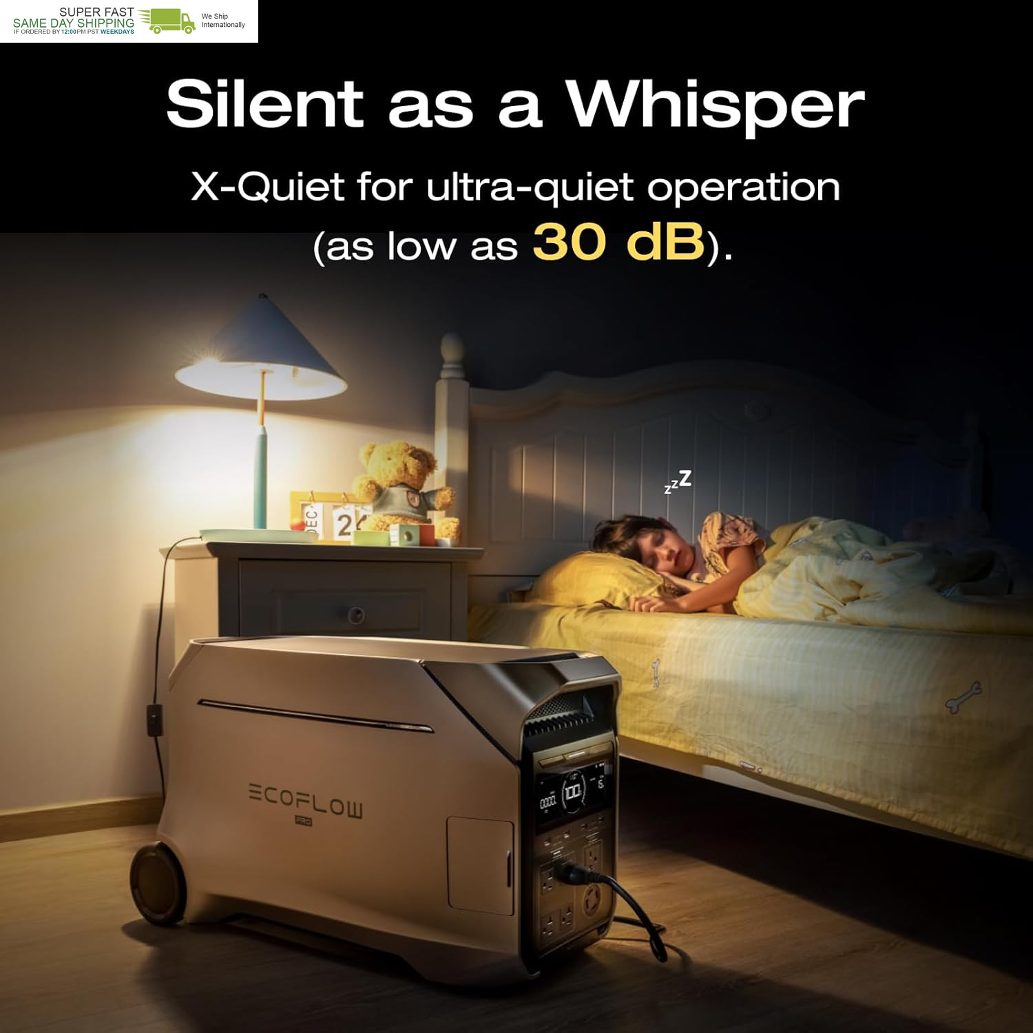 Pro 3 Portable Power Station, 4096Wh LFP Battery, Expandable to 48Kwh, 120/240V