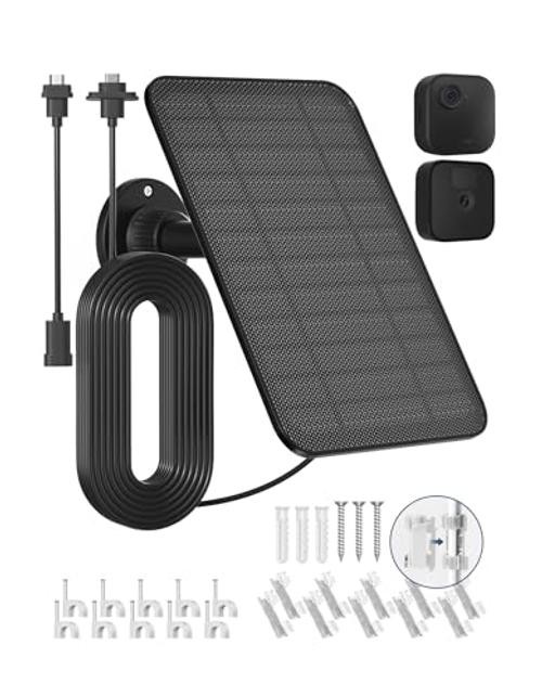 Solar Panel for Blink Camera, Blink Solar Panel for B Link Outdoor 2K